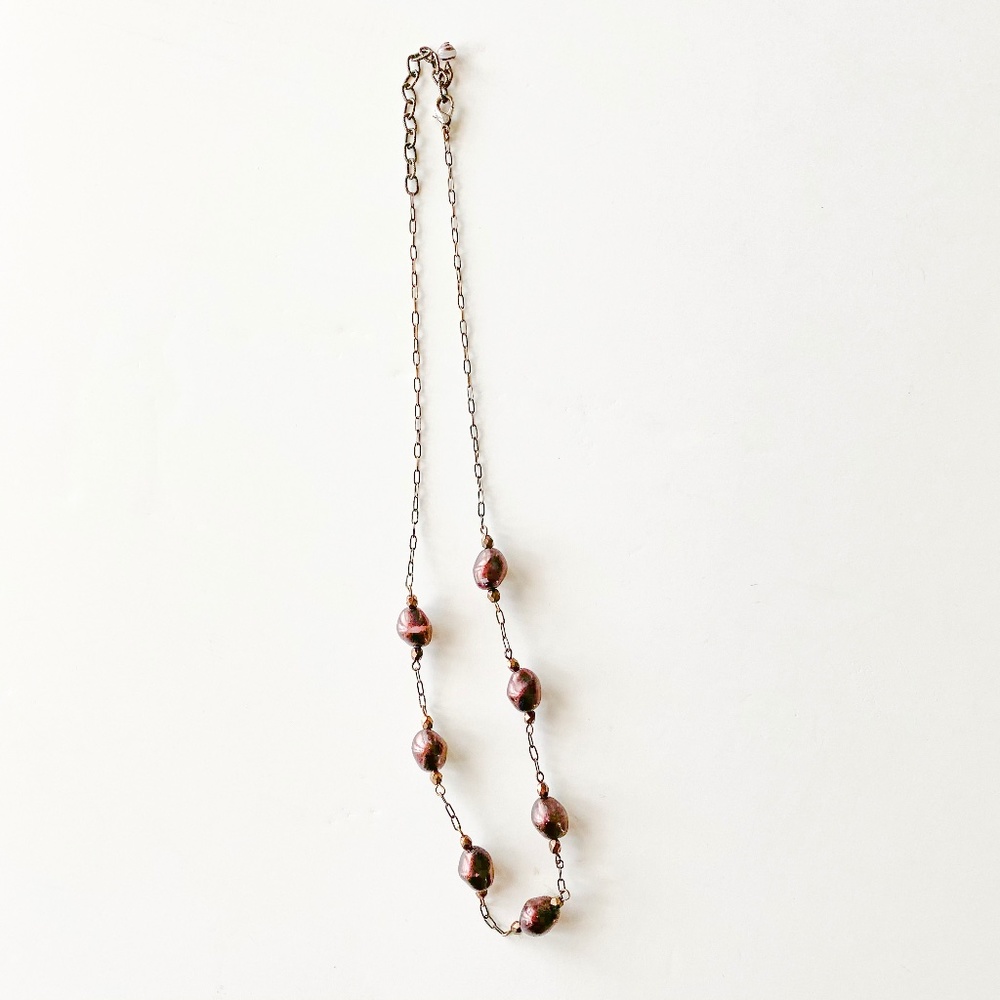 Brown Bead Necklace
